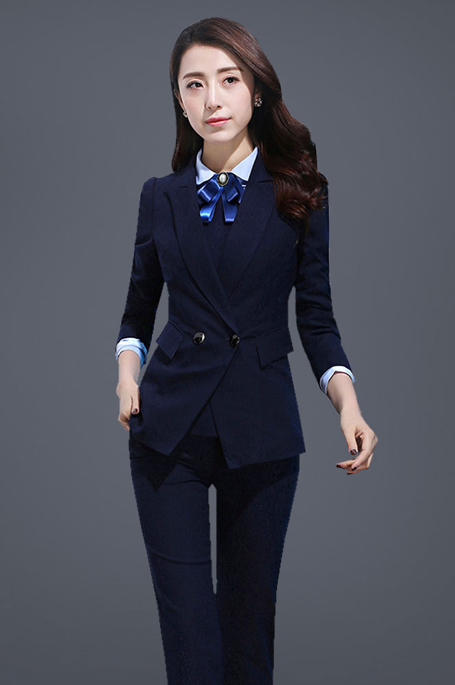 女士修身正装西服定制