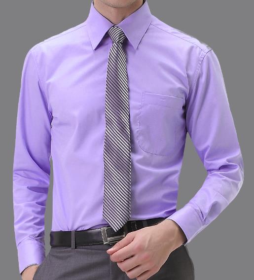 紫色衬衫
